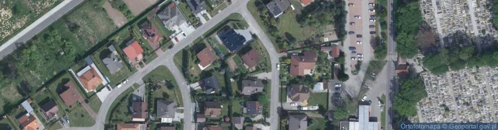 Zdjęcie satelitarne Wiązowa ul.