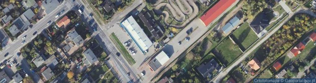 Zdjęcie satelitarne Witkowska ul.