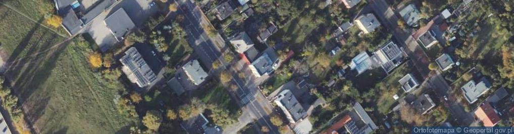 Zdjęcie satelitarne Witkowska ul.