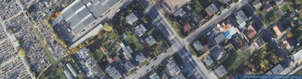 Zdjęcie satelitarne Witkowska ul.