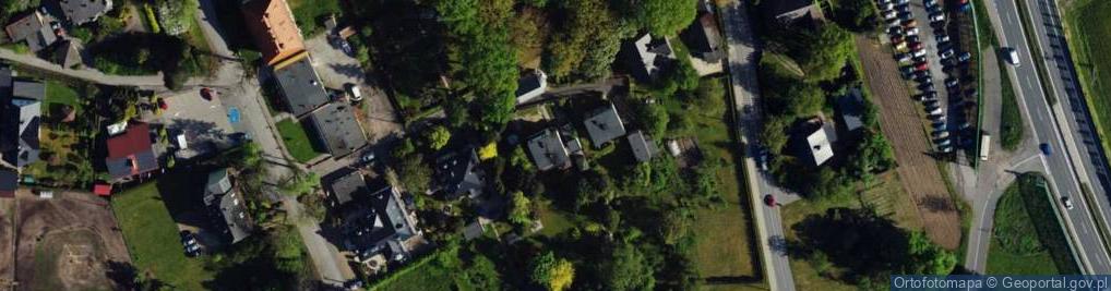 Zdjęcie satelitarne Wiosenna ul.
