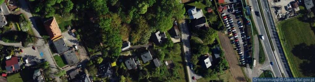 Zdjęcie satelitarne Wiosenna ul.