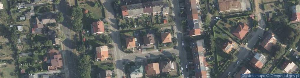 Zdjęcie satelitarne Wiosenna ul.