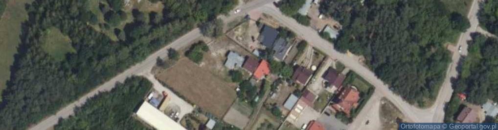Zdjęcie satelitarne Wiejska ul.