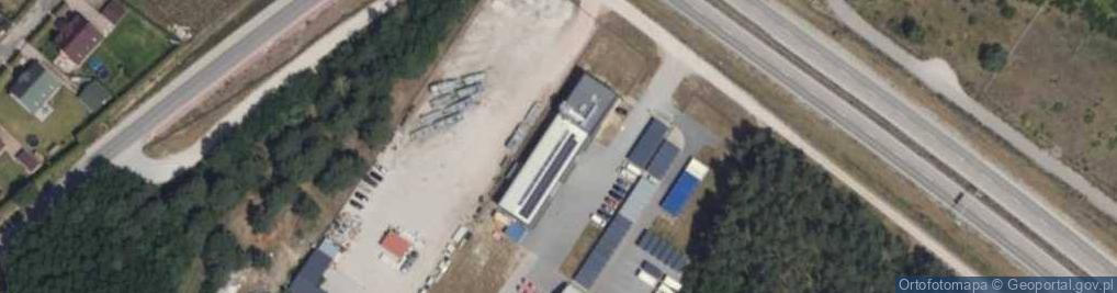 Zdjęcie satelitarne Wiejska ul.