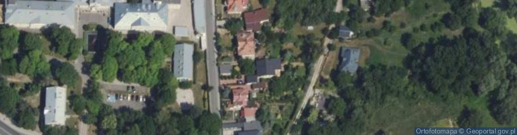 Zdjęcie satelitarne Wiślana ul.