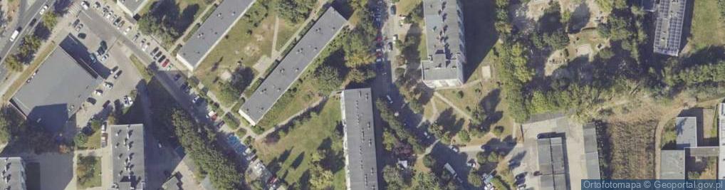 Zdjęcie satelitarne Widok ul.
