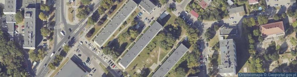 Zdjęcie satelitarne Widok ul.