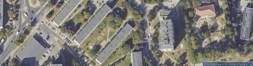 Zdjęcie satelitarne Widok ul.