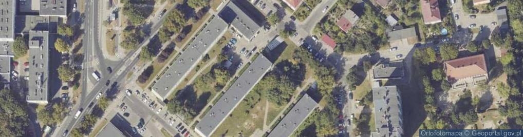 Zdjęcie satelitarne Widok ul.