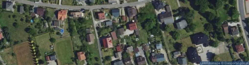 Zdjęcie satelitarne Wiejska ul.
