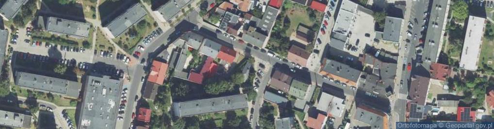 Zdjęcie satelitarne Wiosny Ludów ul.
