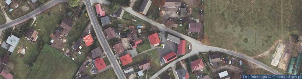 Zdjęcie satelitarne Wiejska ul.