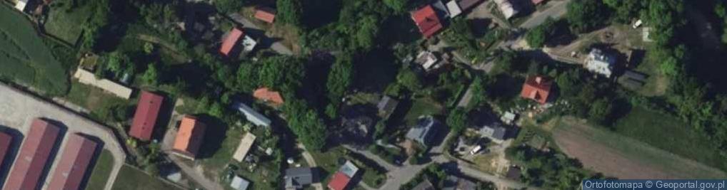 Zdjęcie satelitarne Wiejska ul.