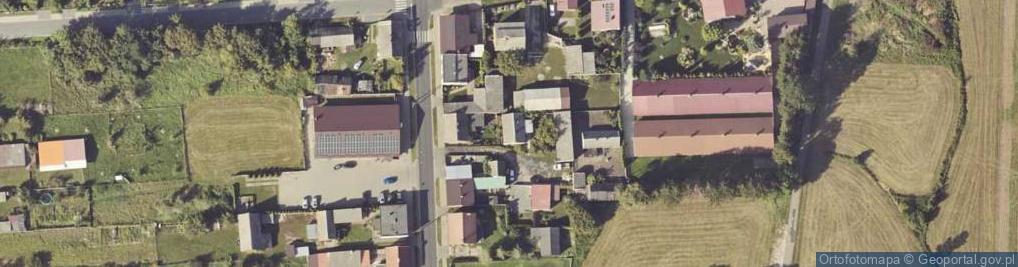 Zdjęcie satelitarne Wiejska ul.