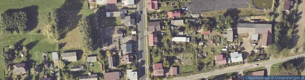 Zdjęcie satelitarne Wiejska ul.