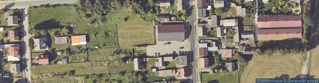 Zdjęcie satelitarne Wiejska ul.