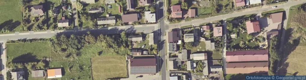 Zdjęcie satelitarne Wiejska ul.