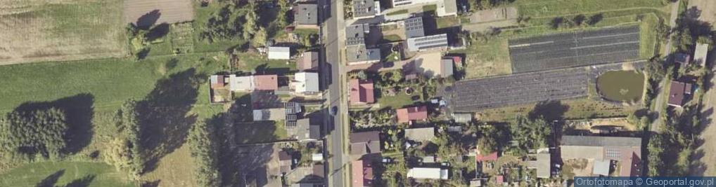 Zdjęcie satelitarne Wiejska ul.