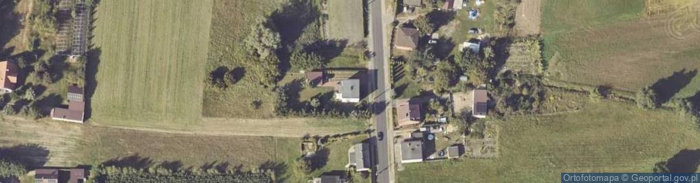 Zdjęcie satelitarne Wiejska ul.