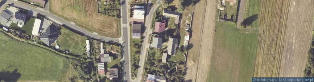 Zdjęcie satelitarne Wiejska ul.