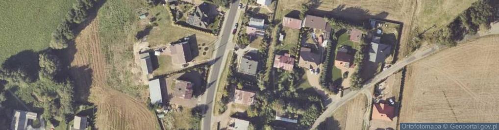 Zdjęcie satelitarne Wiejska ul.
