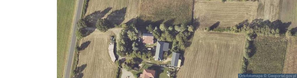 Zdjęcie satelitarne Wiejska ul.