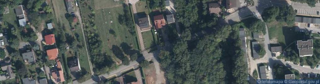 Zdjęcie satelitarne Wilczogórska ul.