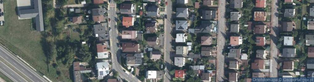 Zdjęcie satelitarne Wiśniowa ul.