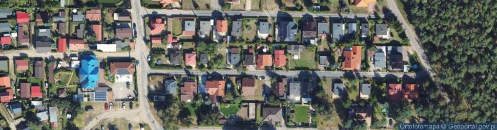 Zdjęcie satelitarne Wiosenna ul.