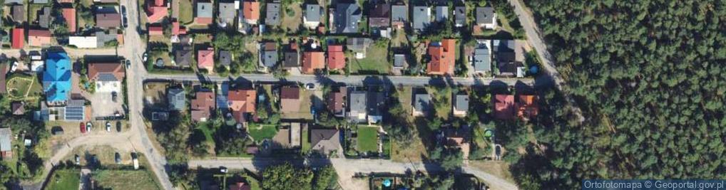 Zdjęcie satelitarne Wiosenna ul.