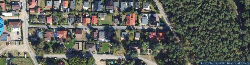 Zdjęcie satelitarne Wiosenna ul.
