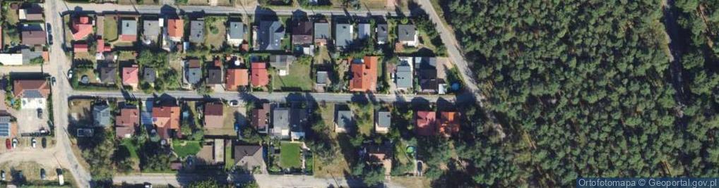 Zdjęcie satelitarne Wiosenna ul.
