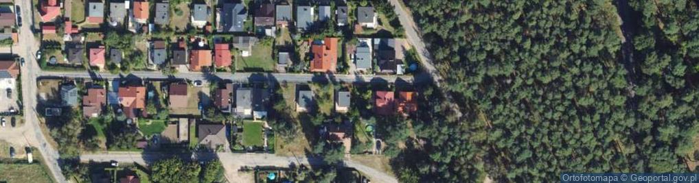Zdjęcie satelitarne Wiosenna ul.