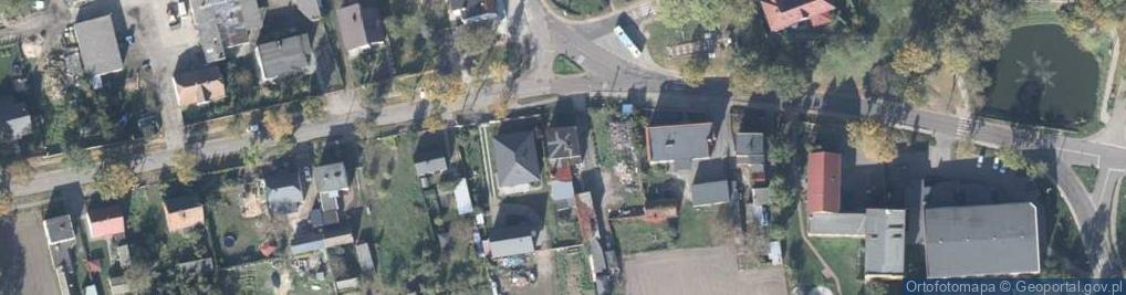 Zdjęcie satelitarne Wiejska ul.