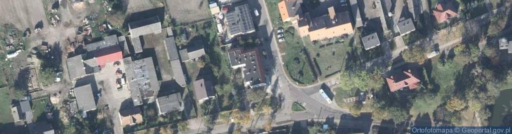 Zdjęcie satelitarne Wiejska ul.