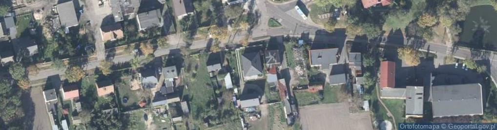 Zdjęcie satelitarne Wiejska ul.