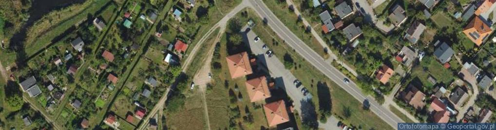 Zdjęcie satelitarne Wiejska ul.