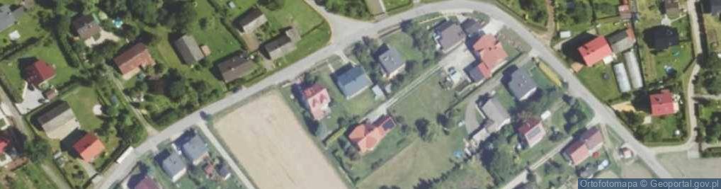 Zdjęcie satelitarne Wiejska ul.