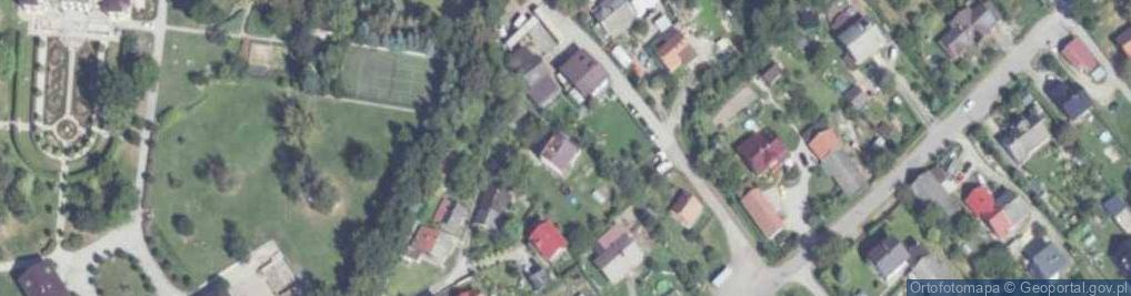 Zdjęcie satelitarne Wiejska ul.