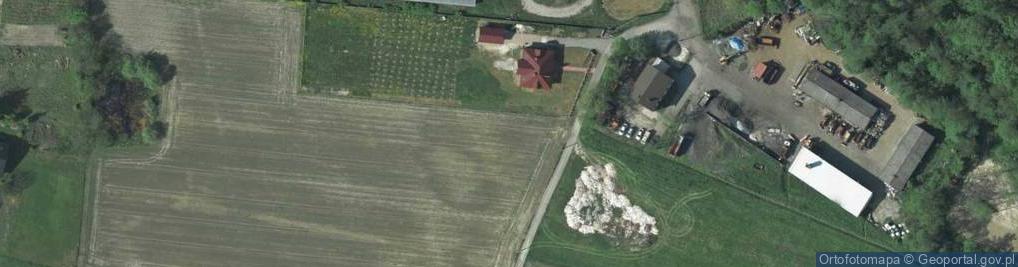 Zdjęcie satelitarne Wiosenna ul.