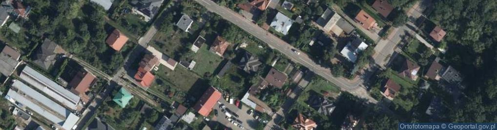 Zdjęcie satelitarne Wiejska ul.