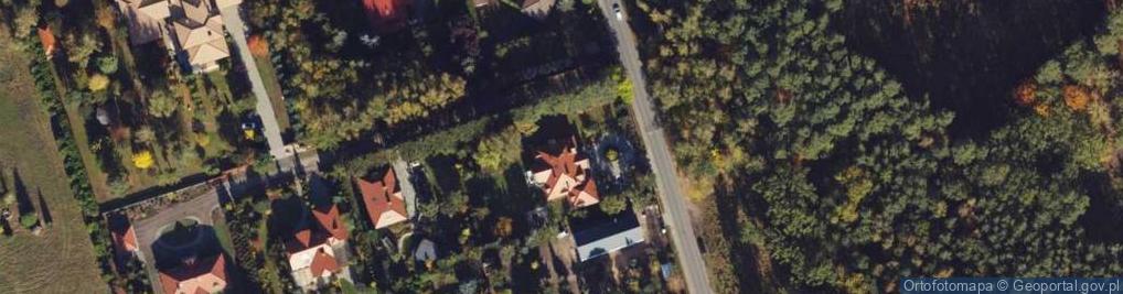 Zdjęcie satelitarne Wiosenna ul.