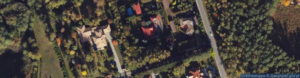 Zdjęcie satelitarne Wiosenna ul.