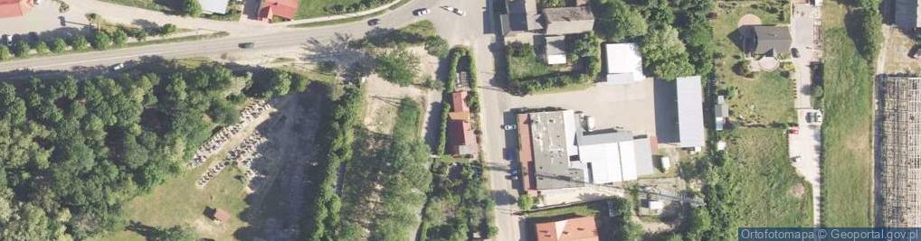 Zdjęcie satelitarne Wiejska ul.
