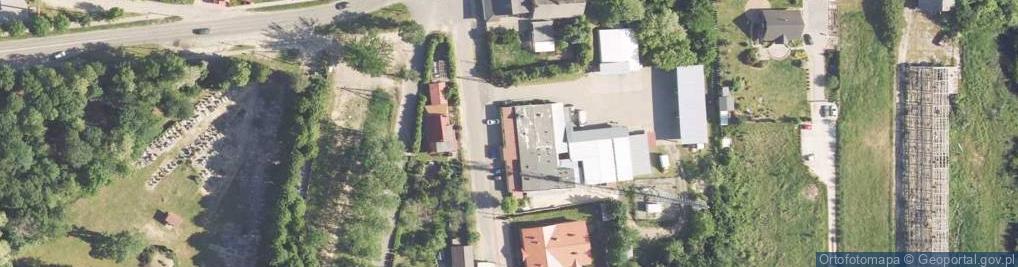 Zdjęcie satelitarne Wiejska ul.