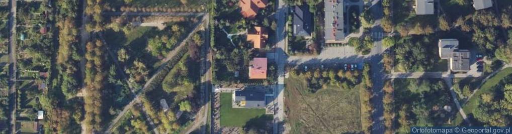 Zdjęcie satelitarne Wiśniowa ul.