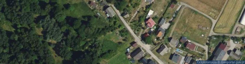 Zdjęcie satelitarne Wiejska ul.