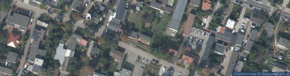 Zdjęcie satelitarne Wiejska ul.