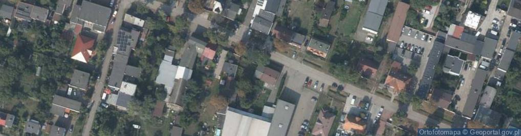 Zdjęcie satelitarne Wiejska ul.